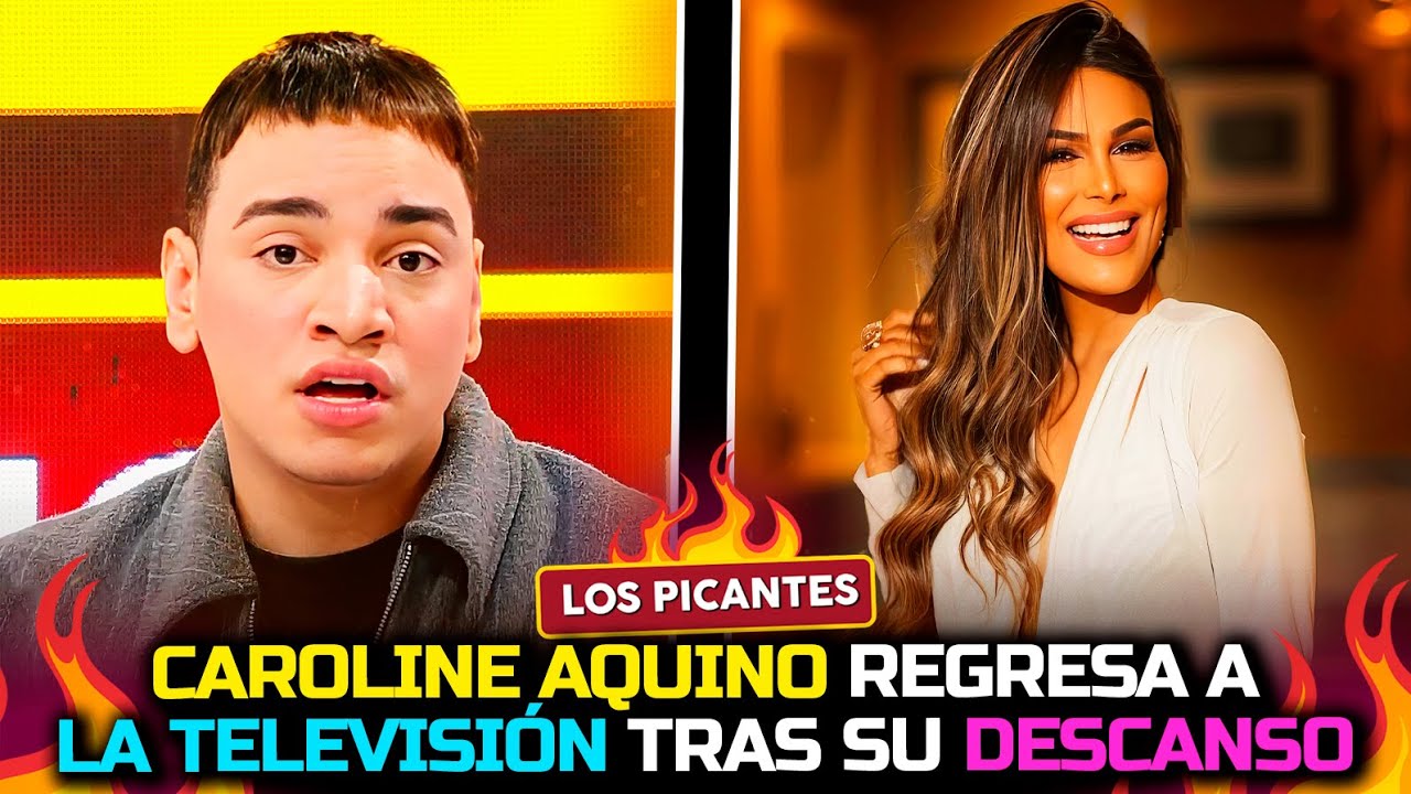¡Primicia! Caroline Aquino regresa a la televisión tras su descanso | Vive el Espectáculo