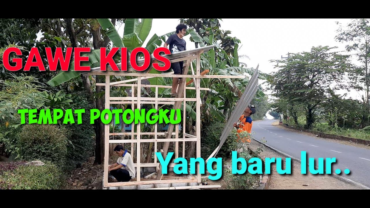 NGGAWE KIOS POTONG RAMBUT AKU LUR...