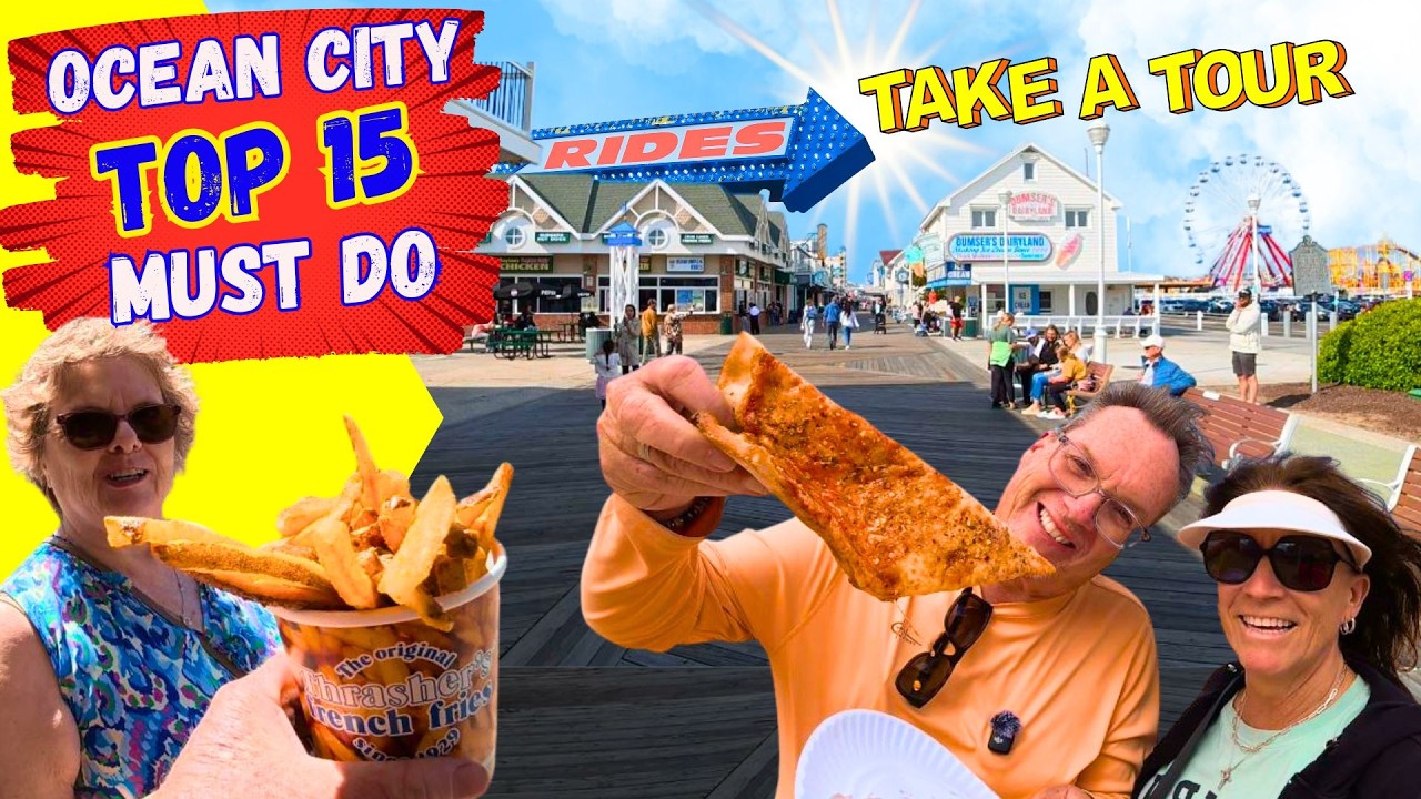 Ocean City Top 15 Things To Do - We Did All These on Ocean City Maryland's Boardwalk