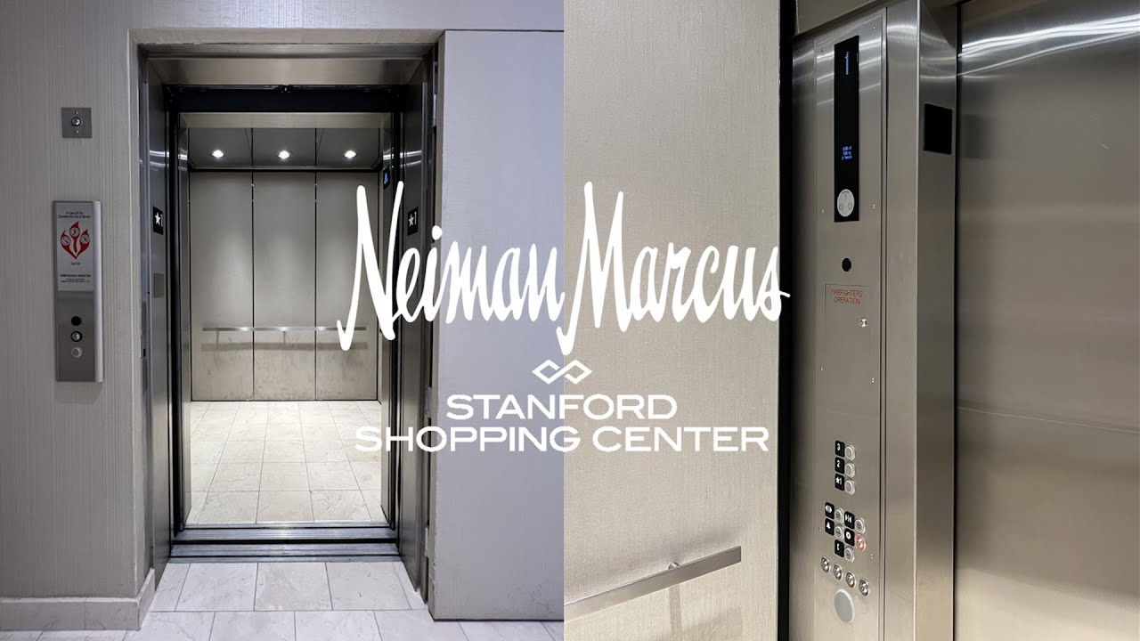 Epic Motor! Montgomery Hydraulic Elevator - Neiman Marcus, Stanford Shopping Center - Palo Alto, CA