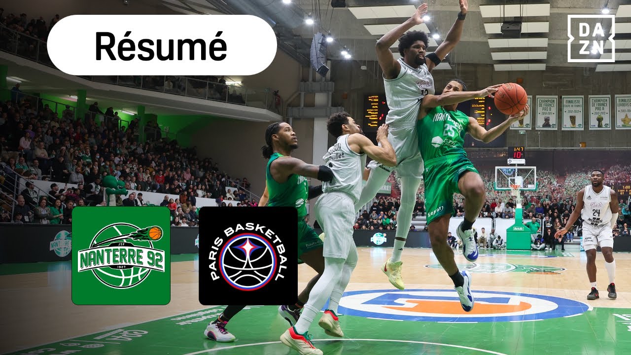 Le résumé de Nanterre 92 vs. Paris Basketball | J18 Betclic Élite