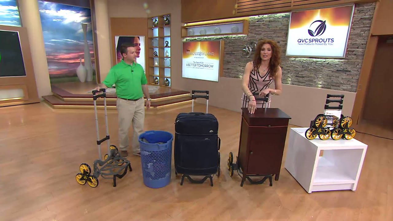 UpCart All-terrain Folding Stair Climbing Hand Cart with Dan Hughes