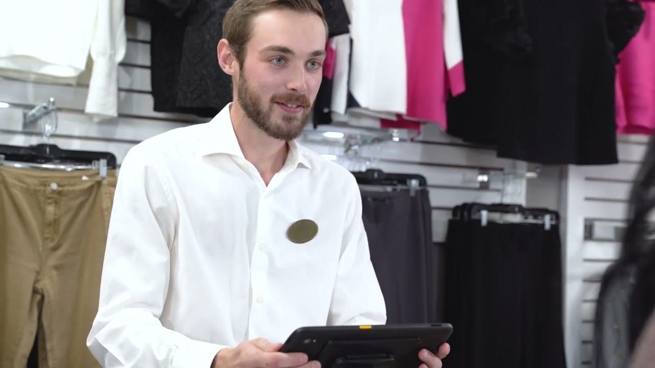 Fixed or Mobile Point of Sale (POS) Solution with Zebra’s ET40 Tablet