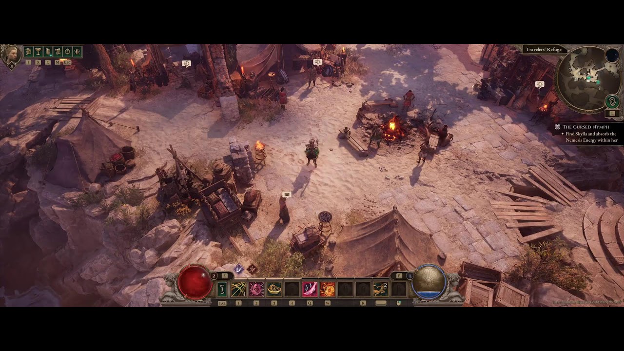TITAN QUEST 2 EARLY ACCESS RANGER TOXIC MULTISHOT LVL27 CAP3