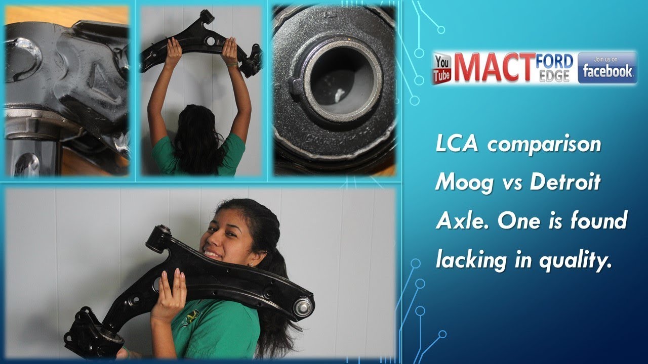 Сравнение LCA: первая ось Moog и Detroit оказалась недостаточно качественной
