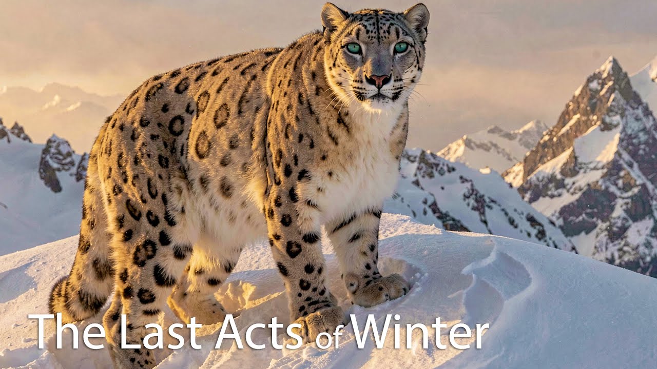 The Most Beautiful Wild Cat in Wintertime!