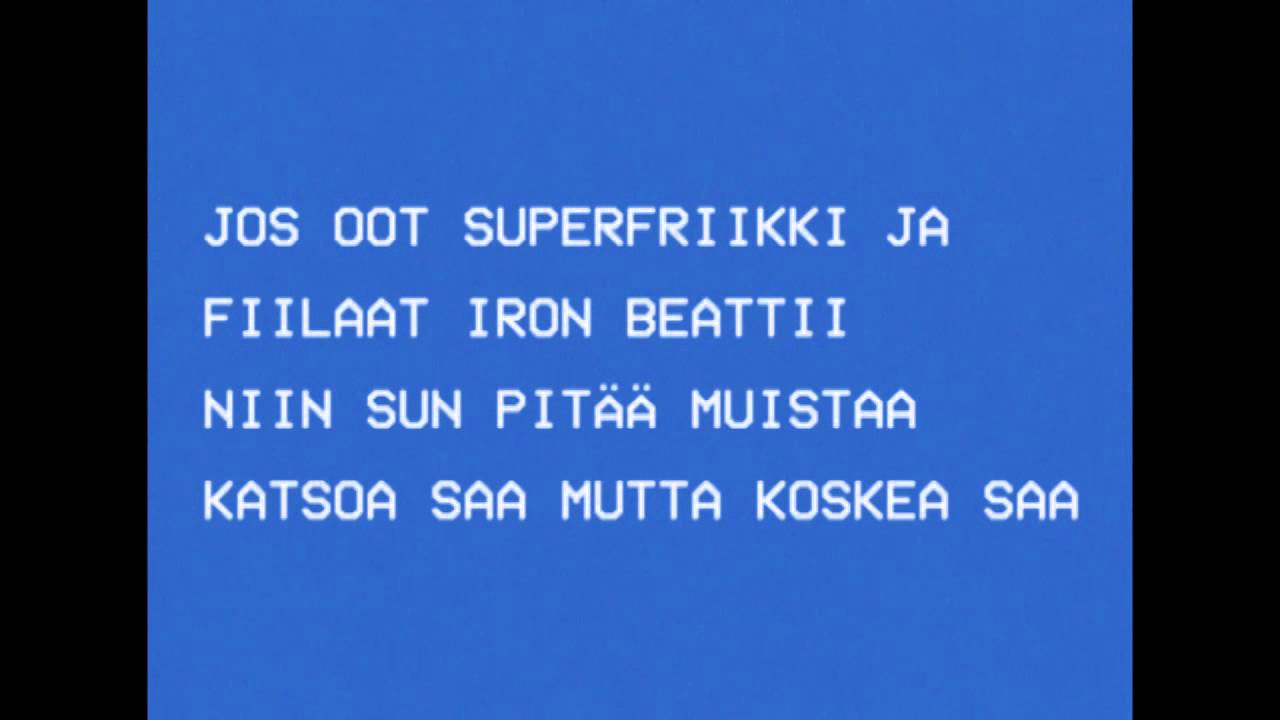 Iron Beat - Katsoa saa mutta koskea saa