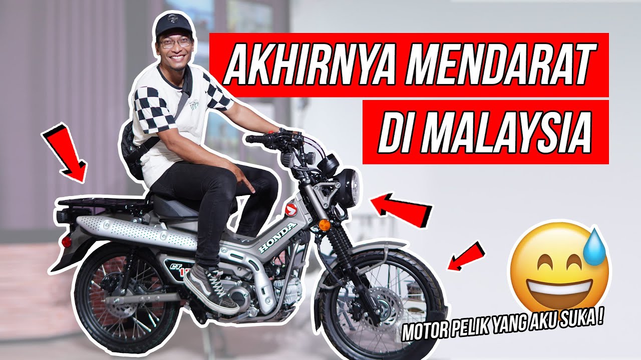 SATU LAGI PESAING YAMAHA PG-1 DI MALAYSIA | 2024 HONDA CT 125 HUNTER CUB & DAX 125 | FIRST LOOK