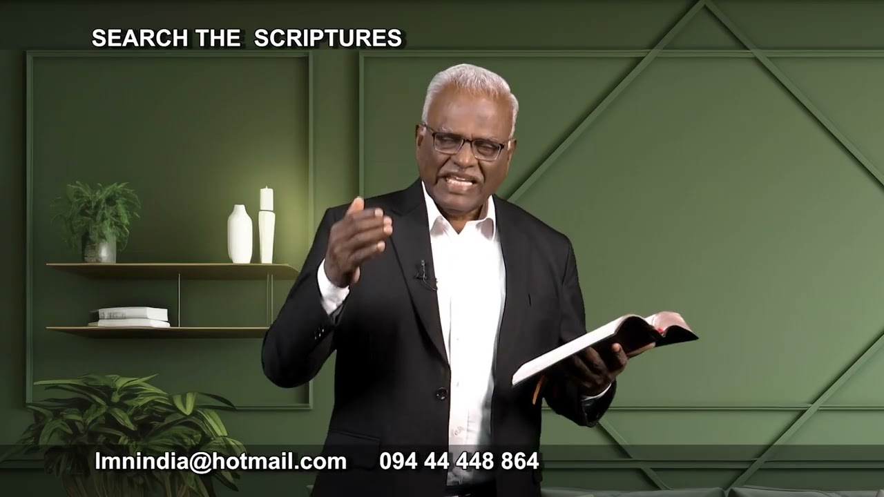 SEARCH THE SCRIPTURES  22/12/2025 (monday)