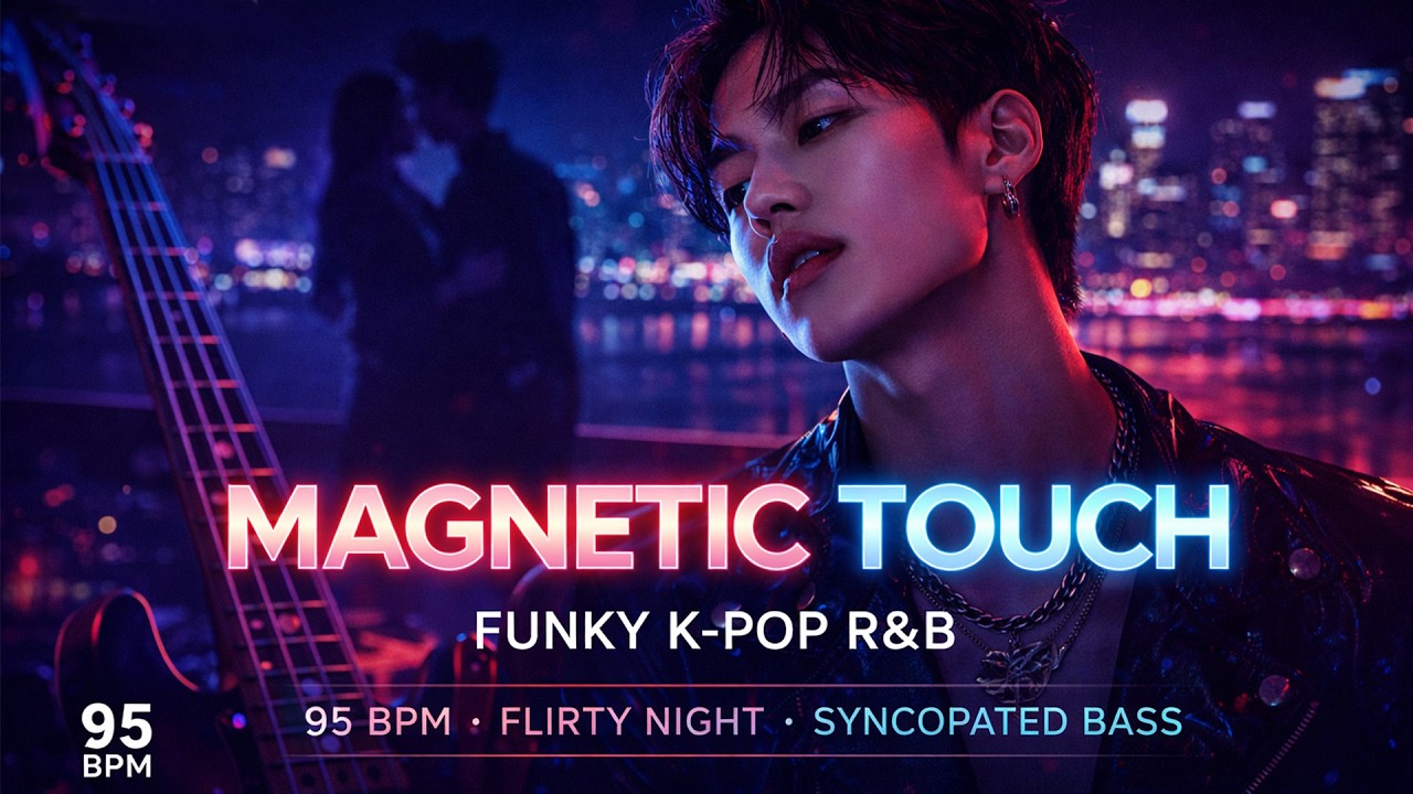Funky K-Pop R&B | Magnetic Touch (마그네틱 터치) | Syncopated Bass