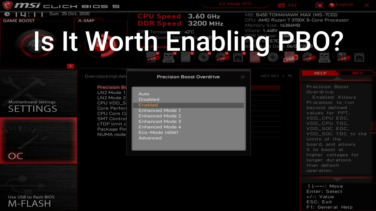 Is It Worth Enabling Precision Boost Overdrive (PBO)? How Much Do You Gain From It? Any Drawbacks?