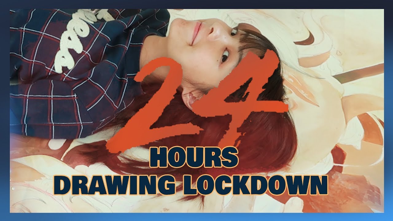 ขังตัวเองวาดรูป 24 ชั่วโมง |  24 Hours Drawing Challenge