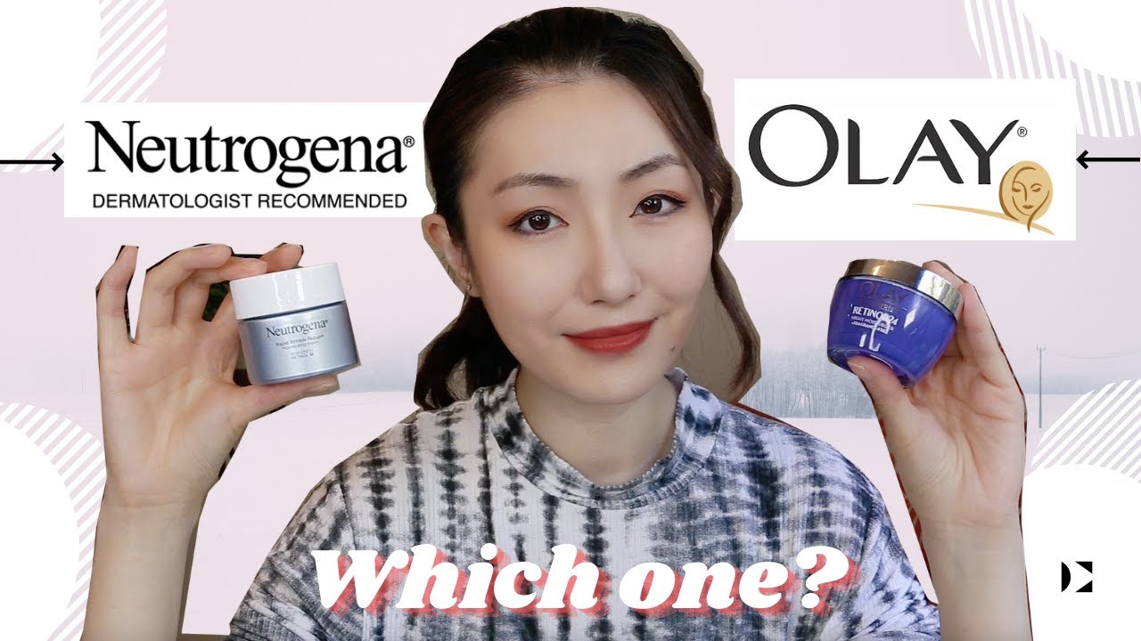 【视黄醇面霜PK】露得清新生A醇 vs. OLAY紫罐｜Which retinol cream to choose?