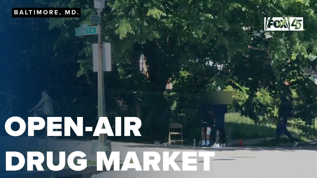 Residents demand action as open-air drug market thrives in northwest Baltimore