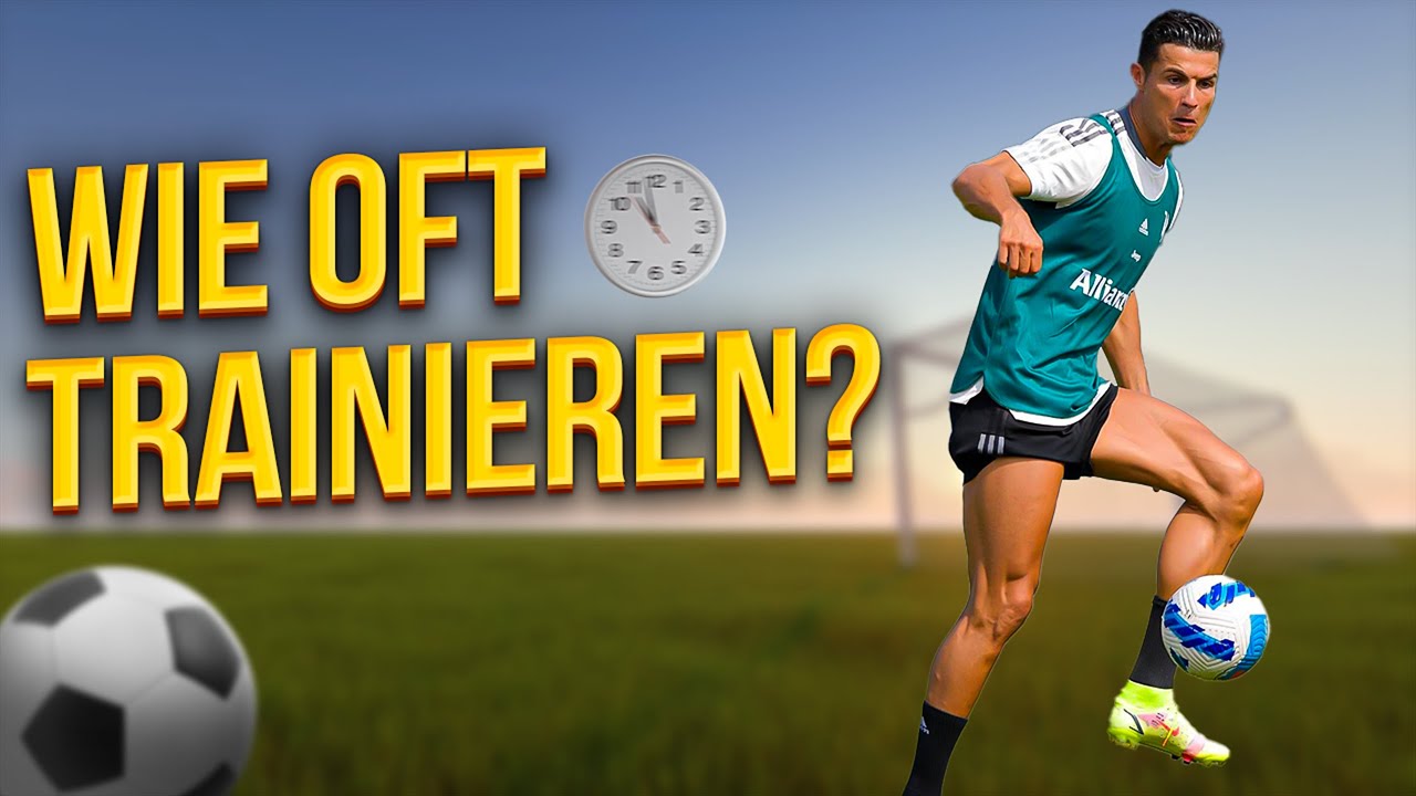 Wie oft muss man trainieren, um Fu&szlig;ballprofi zu werden? 🤔
