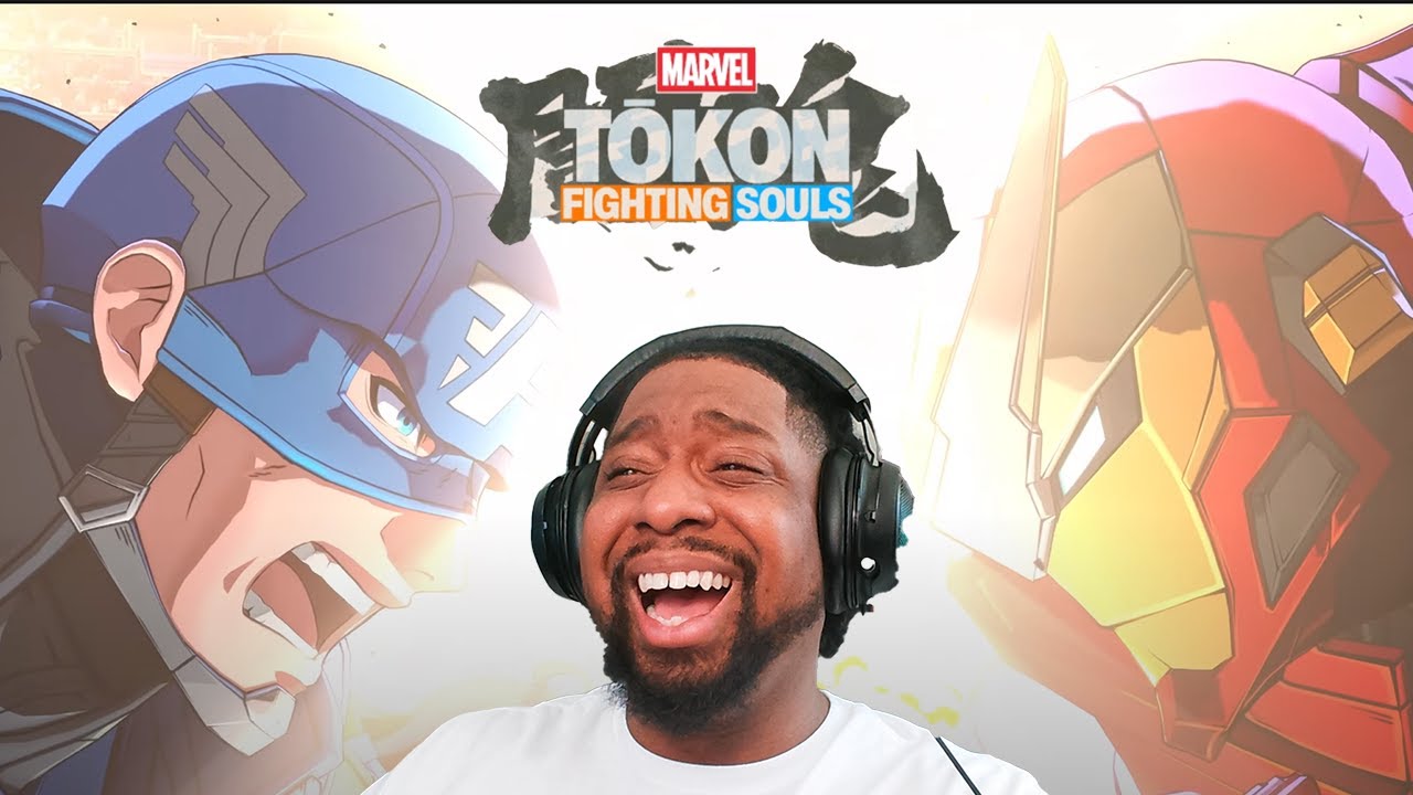 НОВАЯ ИГРА-ФАЙТИНГ MARVEL... ЧЁРТ ВОЗЬМИ, Я НЕ МОГУ ДЫШАТЬ - Marvel Tokon Fighting Souls