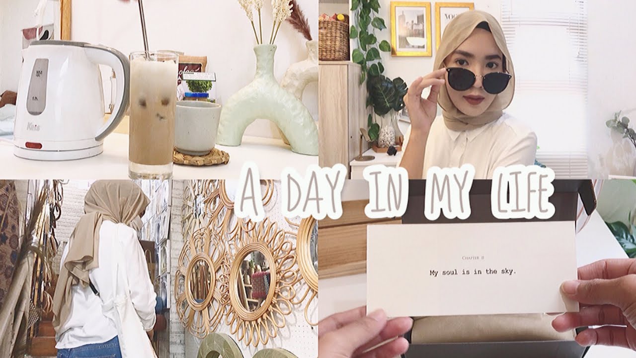 a day in my life | GRWM, unboxing, how I spent my weekend, room decor hunting | Darapspt