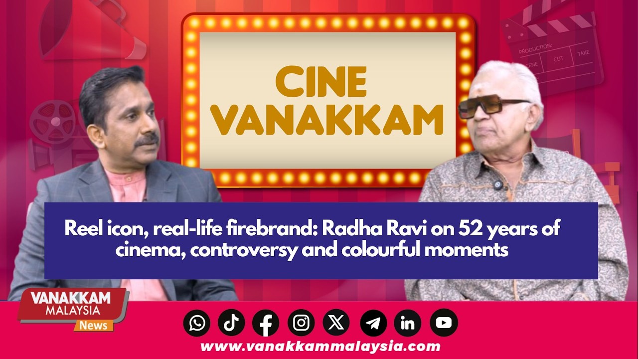 Reel icon, real-life firebrand: Radha Ravi on 52 years of cinema, controversy and colourful moments