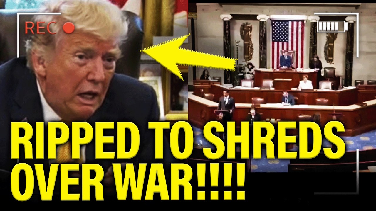 Trump gets TORN TO SHREDS on Capitol Hill OVER DISASTER WAR!!!
