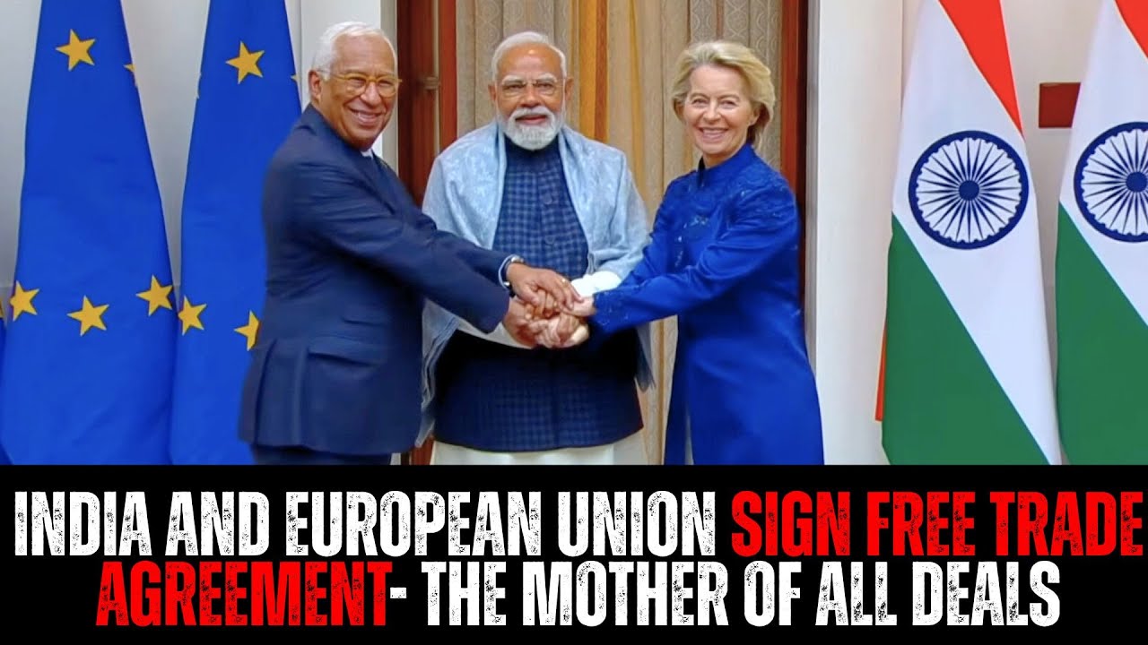 India And European Union Sign Free Trade Agreement- The Mother of All Deals | Press Briefing