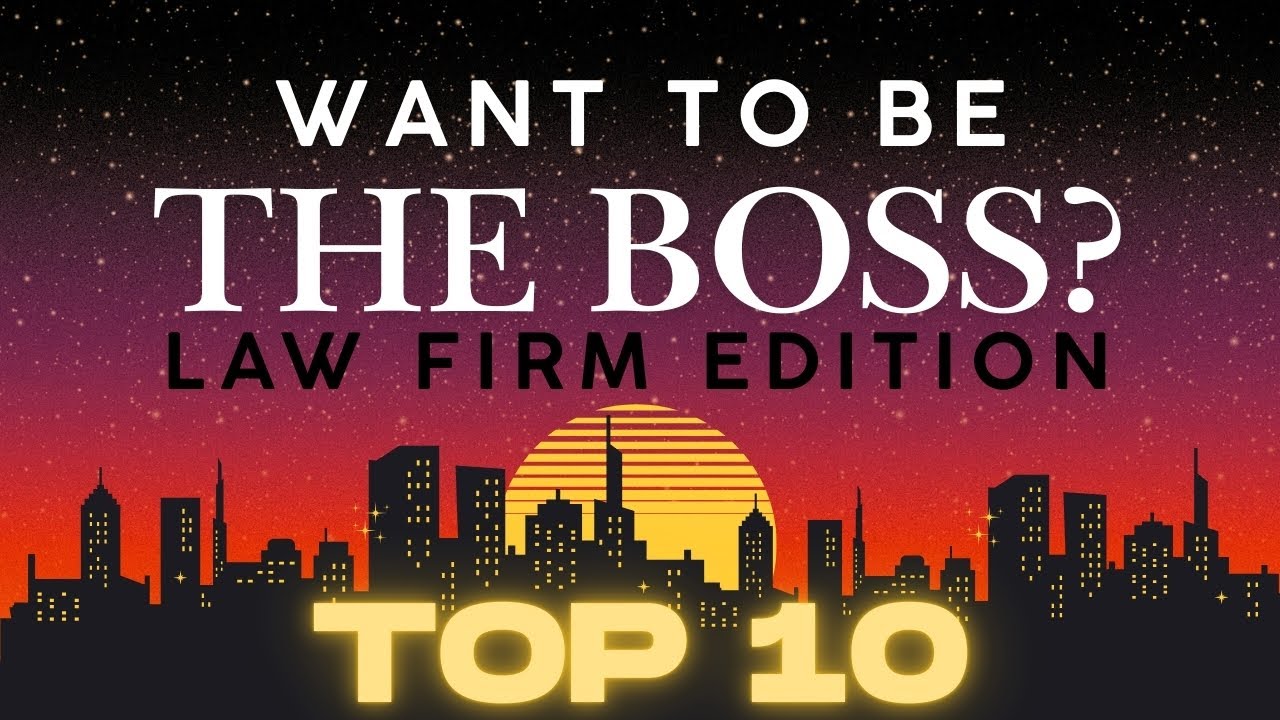 Before You Start a Law Firm, Watch This (10 Hard-Earned Lessons)