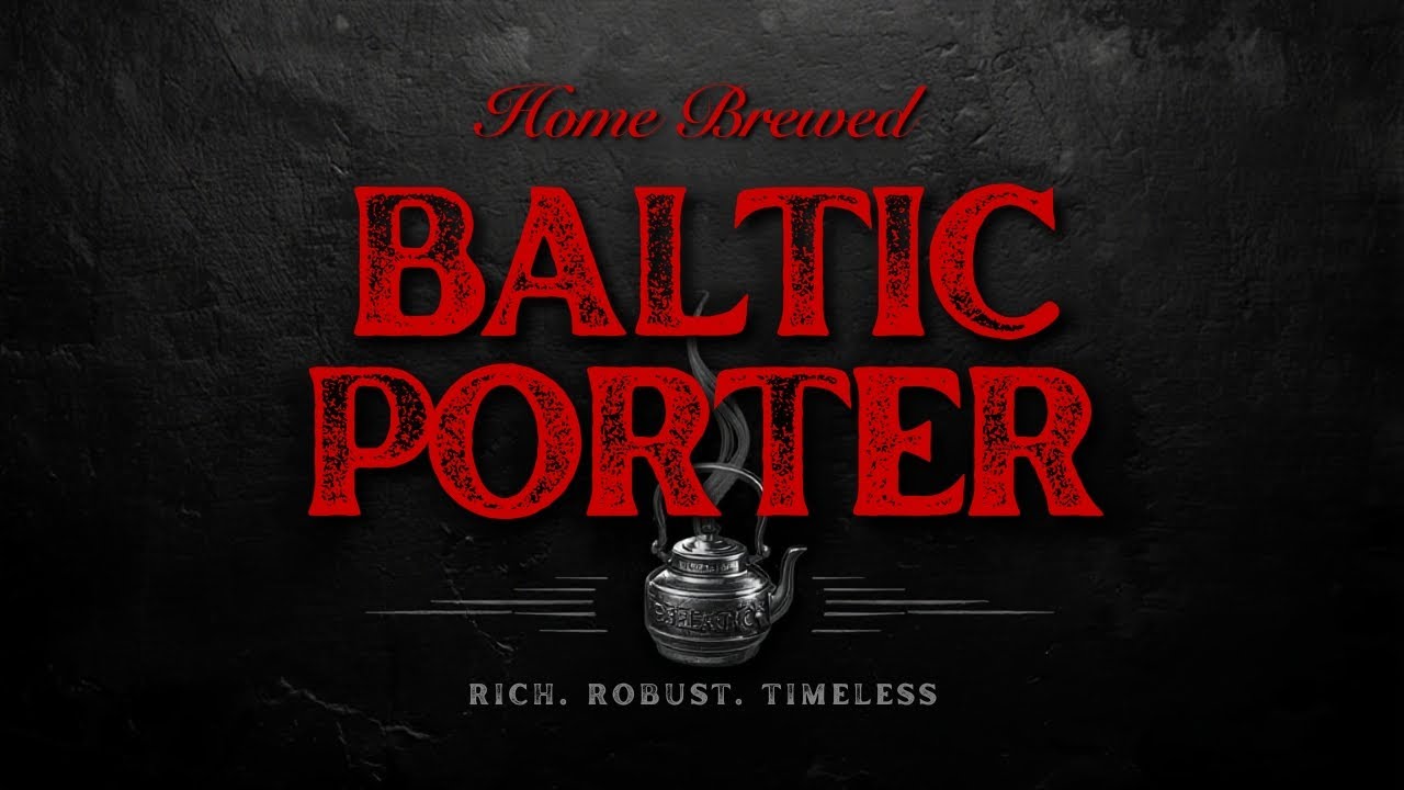 Варим балтийский портер!