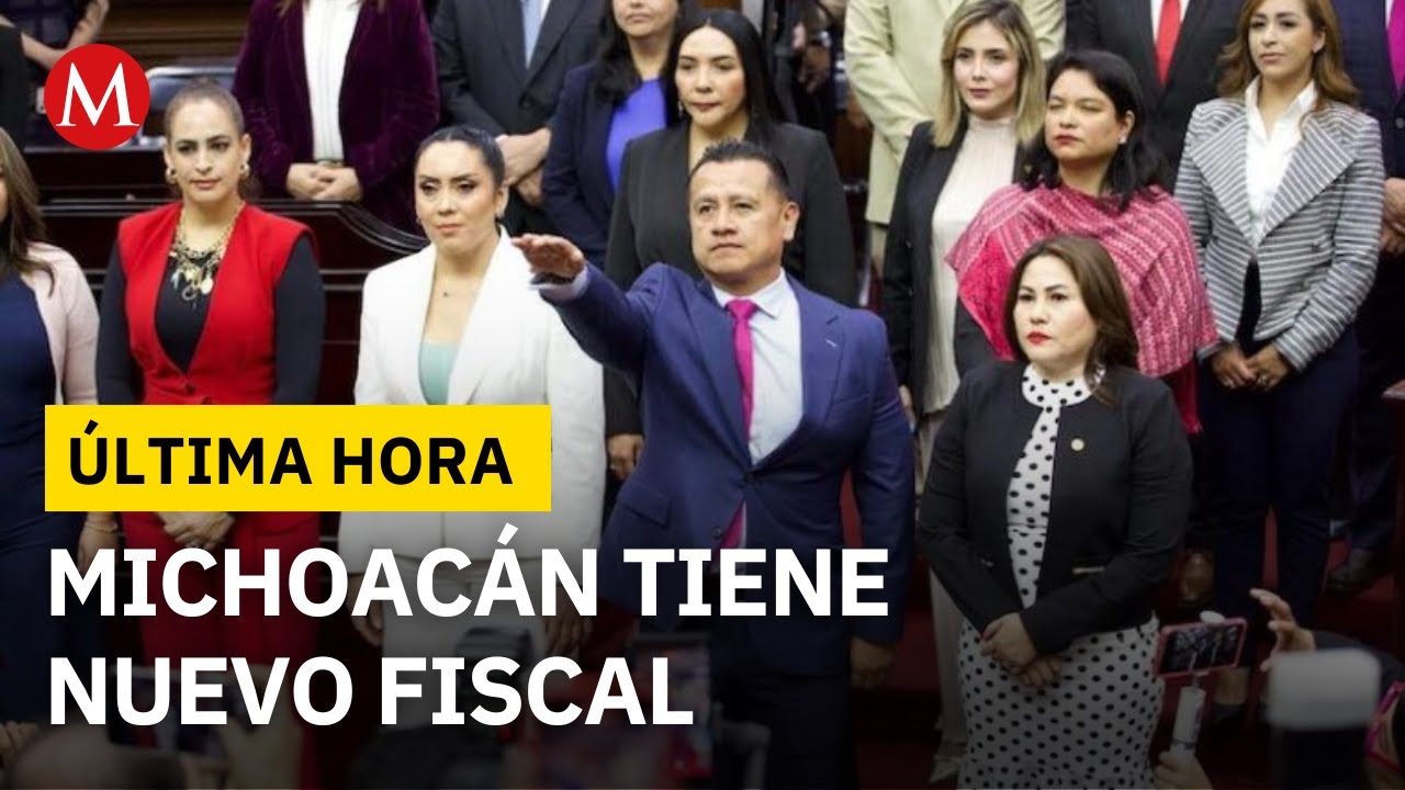 Designan a Carlos Torres Pi&ntilde;a como nuevo fiscal de Michoac&aacute;n
