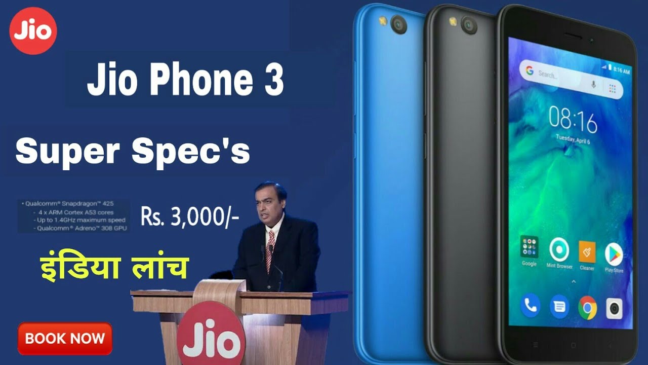 Jio Phone 3 Launch Date, Price Specifications | Jio Phone 4 (RedmiGo)