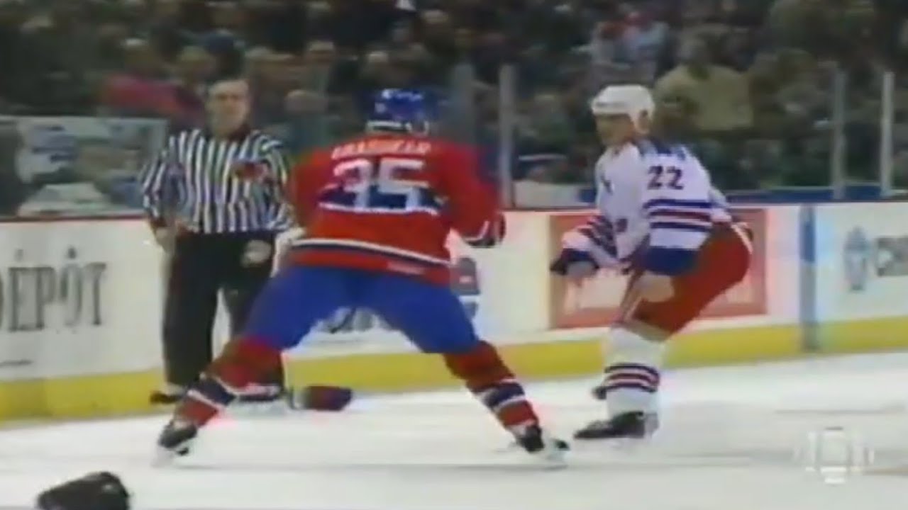 Rangers - Canadiens 3/16/96