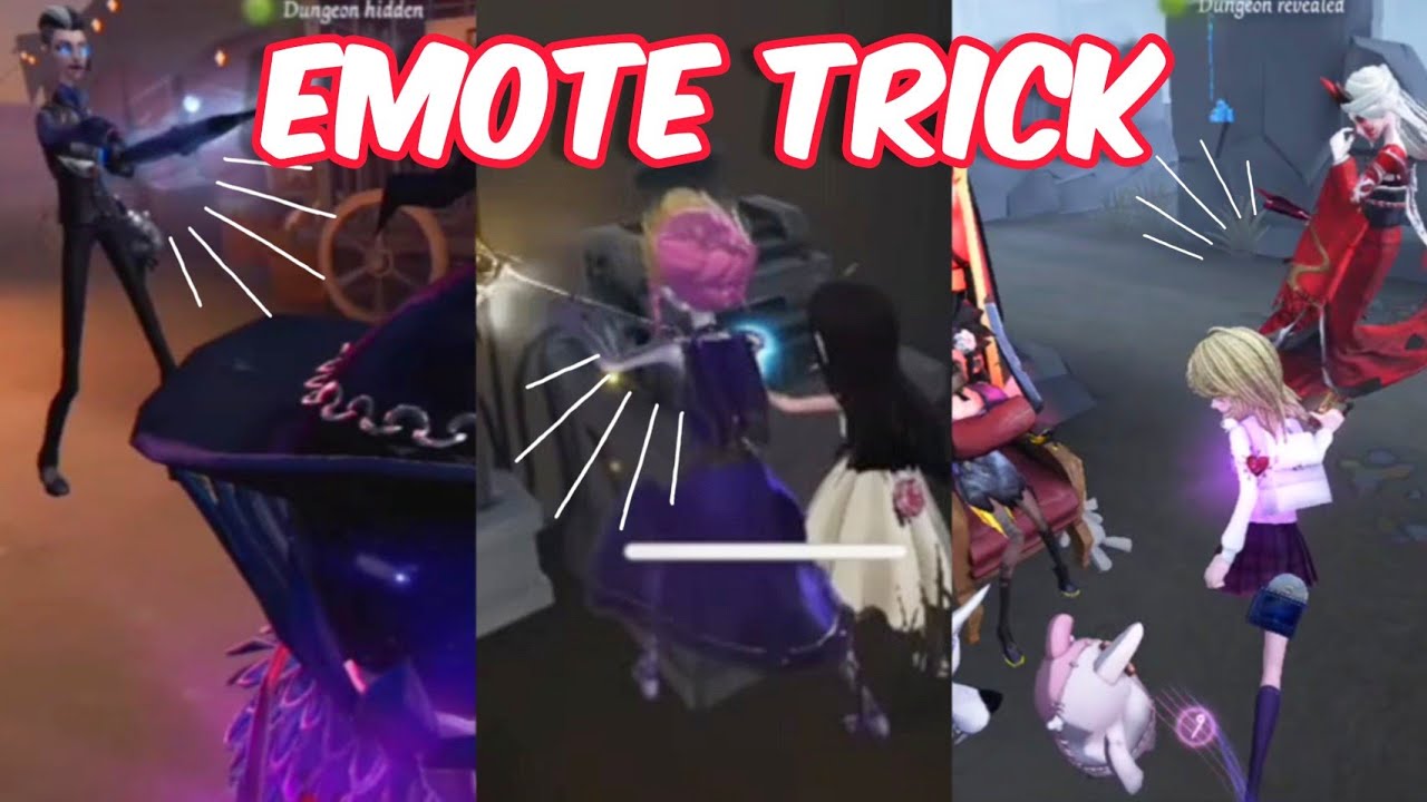 [BEWARE] EMOTE TRICK that could TERROR SHOCK / KILL YOU! Identity V Rank + Tips