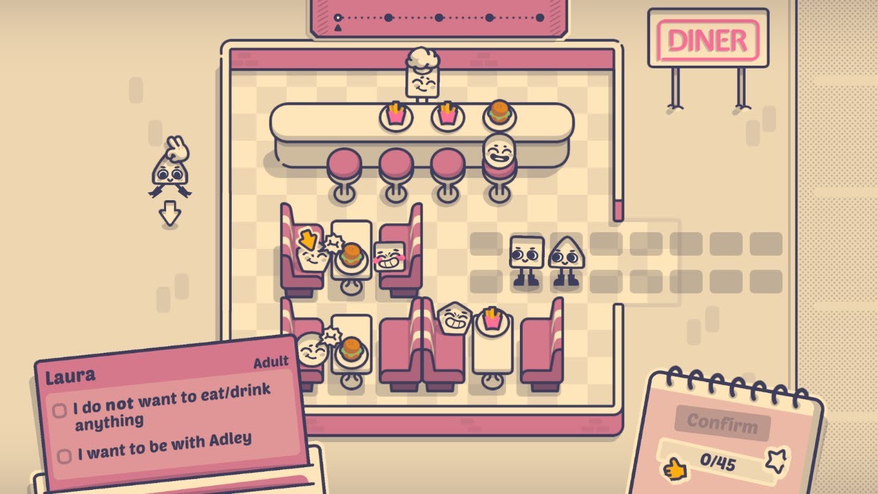 First Look: Is This Seat Taken? (Puzzle Game) (iOS)