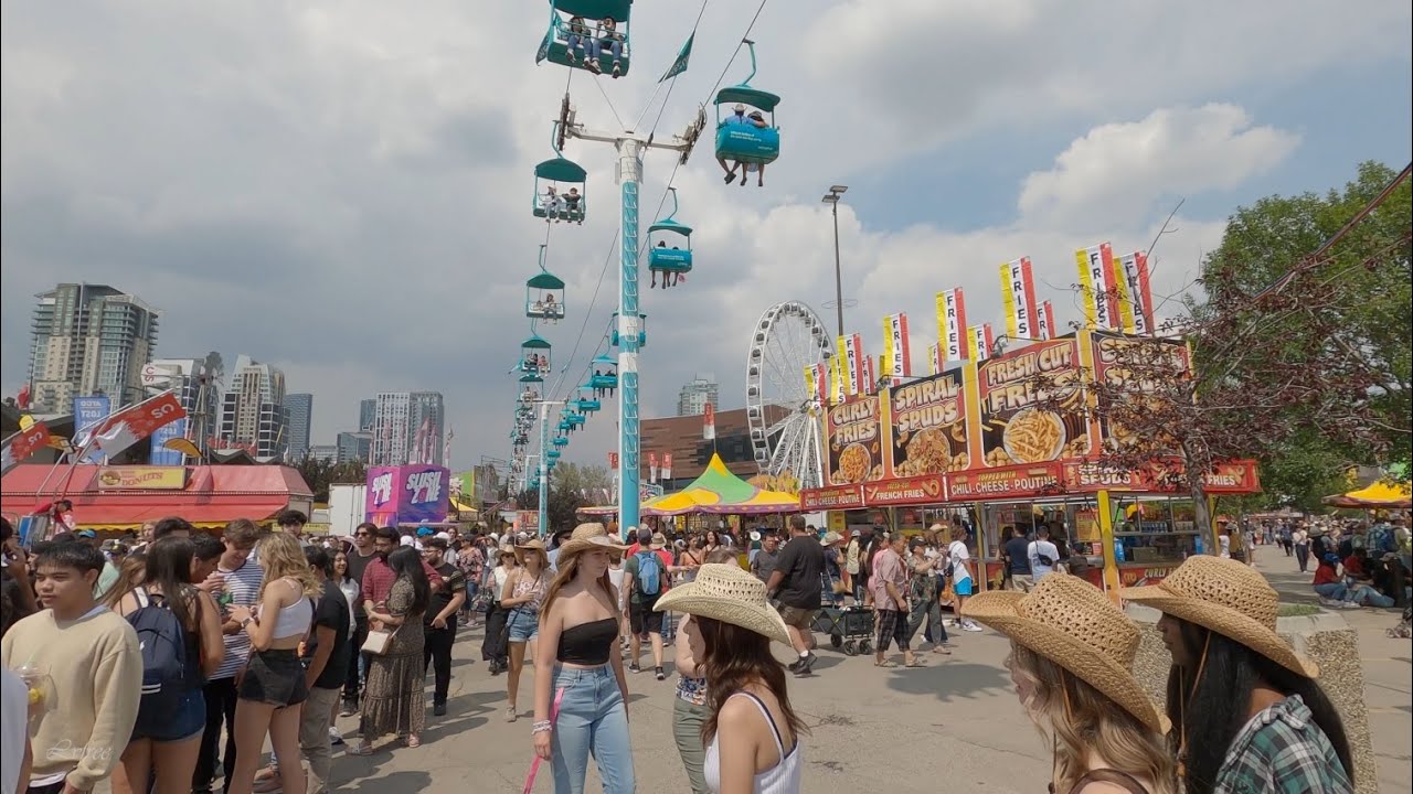 Calgary Stampede Park Grounds 4K🇨🇦 Canada