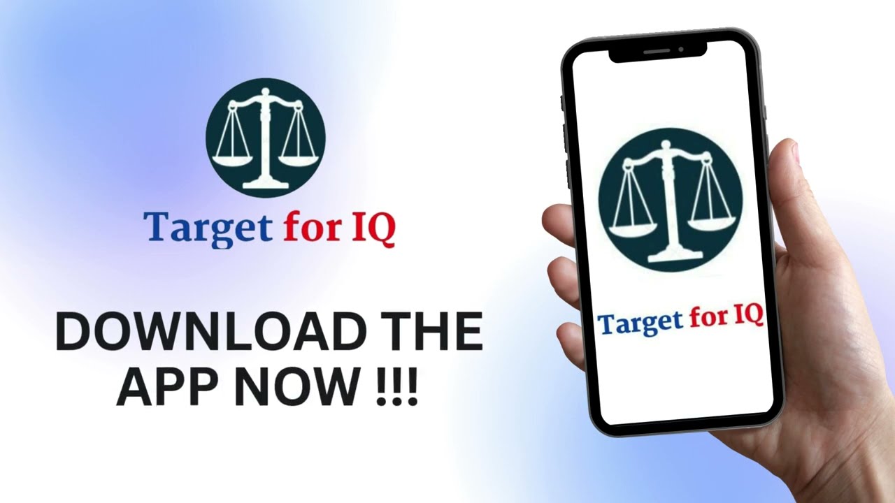 How to Use - Target for IQ APP