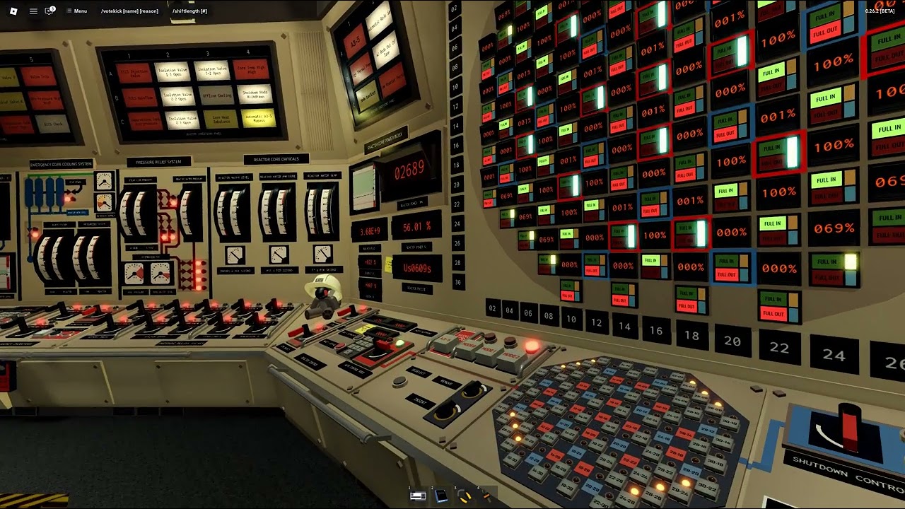 Roblox Oakridge nuclerr power plant reaktör başlatma