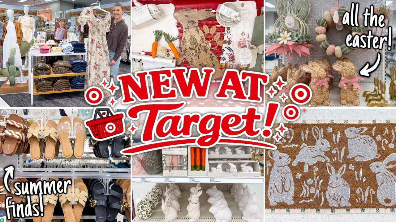 Is Target REALLY Back?! 👀 ALL NEW Spring Decor + The BEST Summer Sandals!