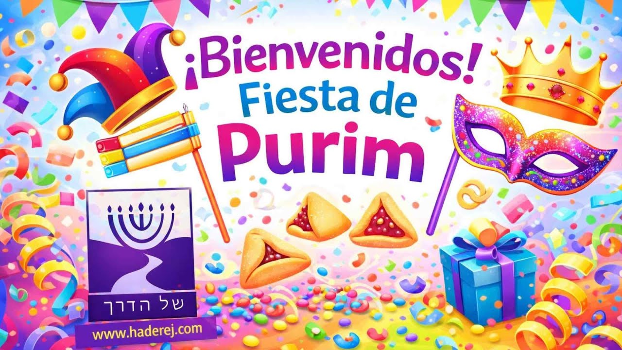 🎉 Purim Sameaj: la alegría que derrota al miedo en vivo