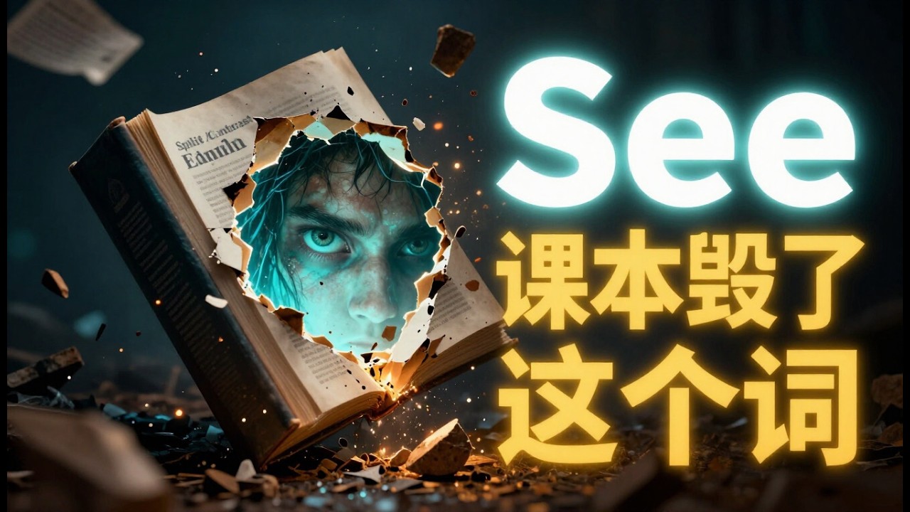 别再乱用了！See, Look, Watch：一招教你掌握三者的灵魂区别