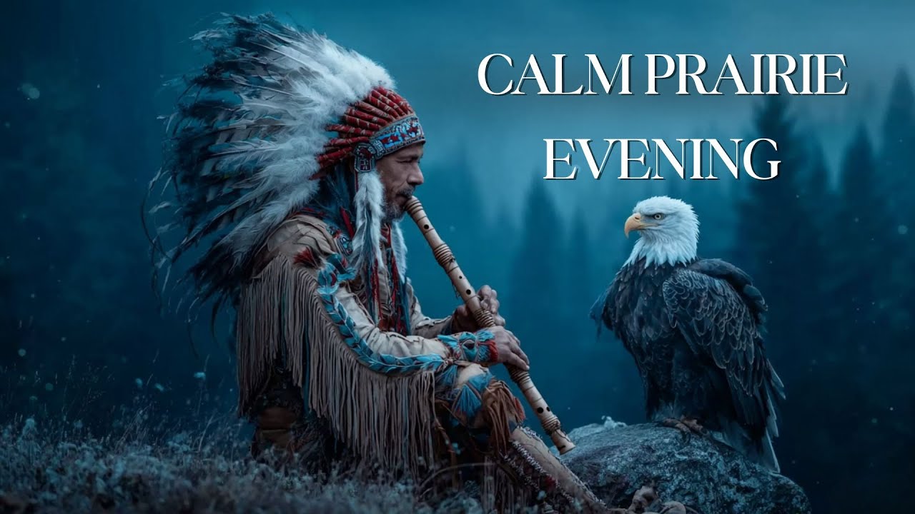 Calm Prairie Evening | Native American Flute Music for Healing, Meditation, Sleep & Relax