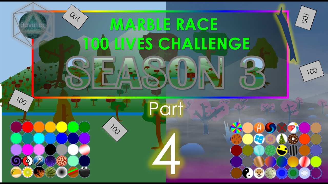 Marble Race - 100 Lives! Season 3 Part 4