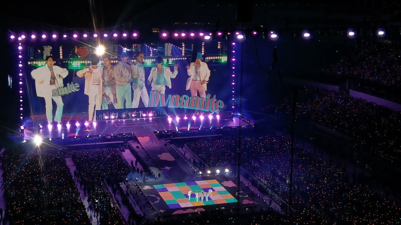 211128 BTS ( 방탄소년단)  — Dynamite + Butter (feat Megan Thee Stallion) live at SoFi Stadium
