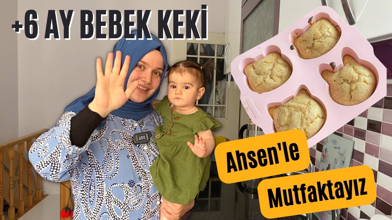 Ahsen'le Mutfaktayız | +6 Ay Bebek Keki