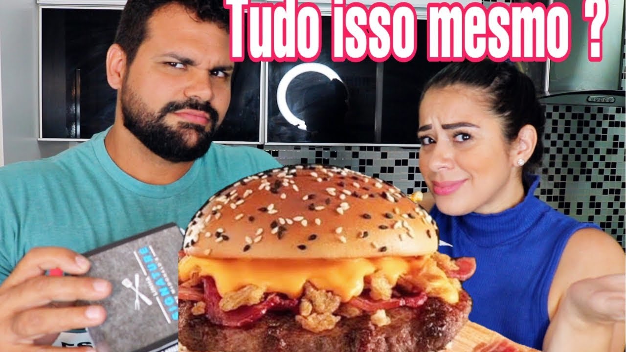 EXPERIMENTAMOS O PICANHA CHEDDAR BACON MCDONAL'S
