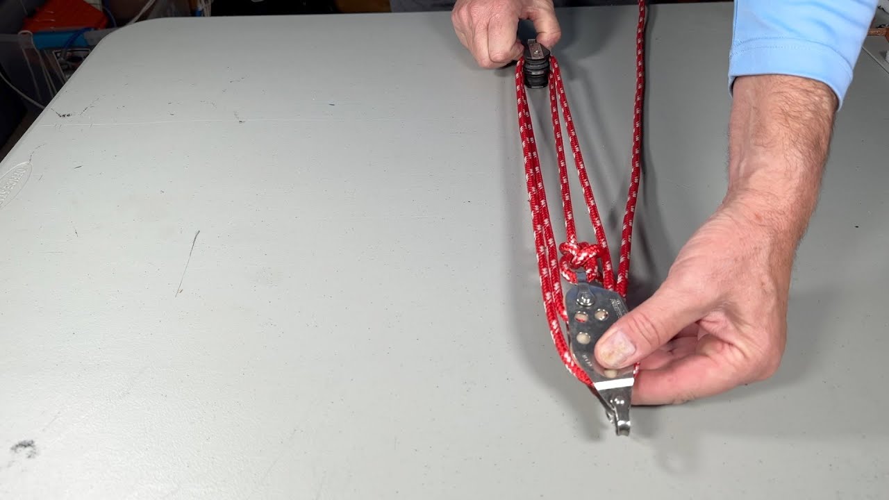Sailing - Restoring my 1985 Star Class Sailboat - Updating the Backstay Controls