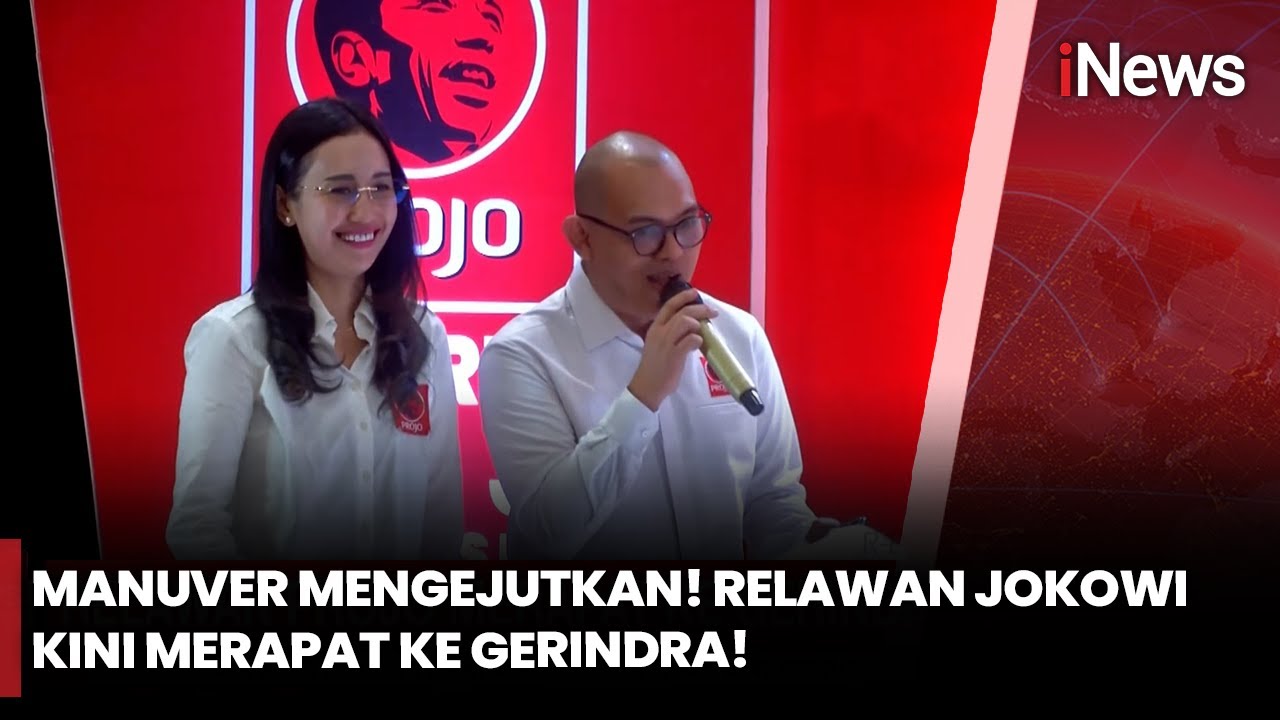 Projo Siap Ganti Logo! Wajah Jokowi Akan Diganti, Simbol Baru Segera Diumumkan! | iNews Sore (1/11)