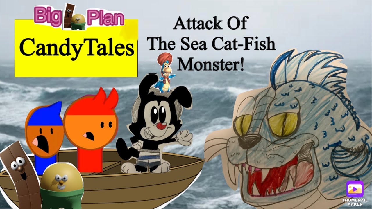 CandyTales Official- Attack Of The Sea Cat-Fish Monster!
