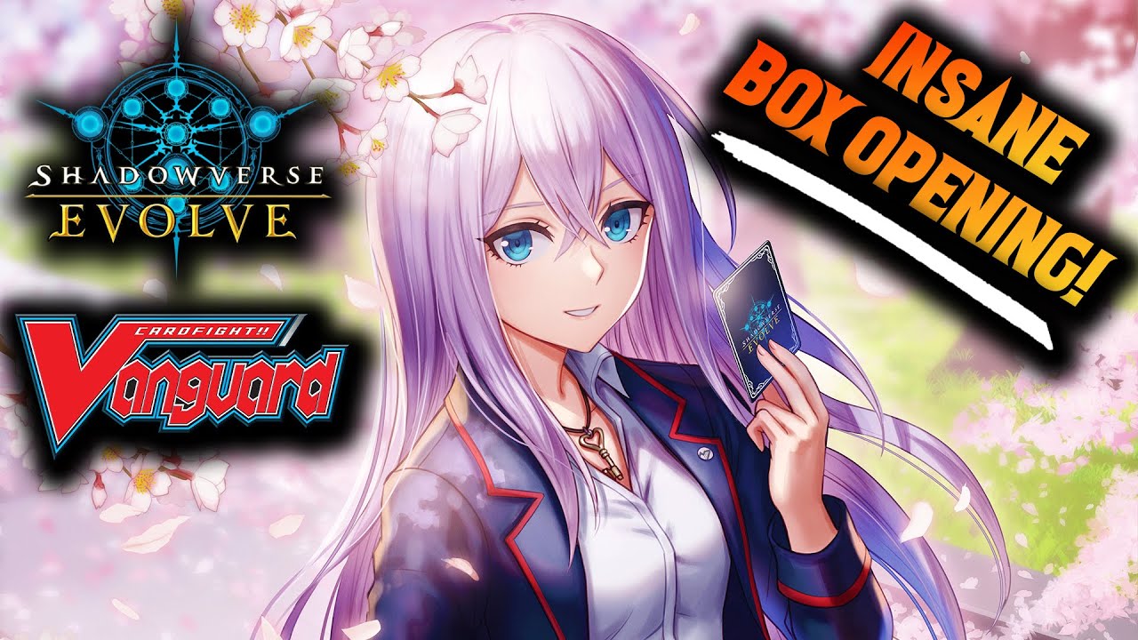 When two S TIER TCGs Collab! Shadowverse Evolve x Cardfight Vanguard Booster Box Opening