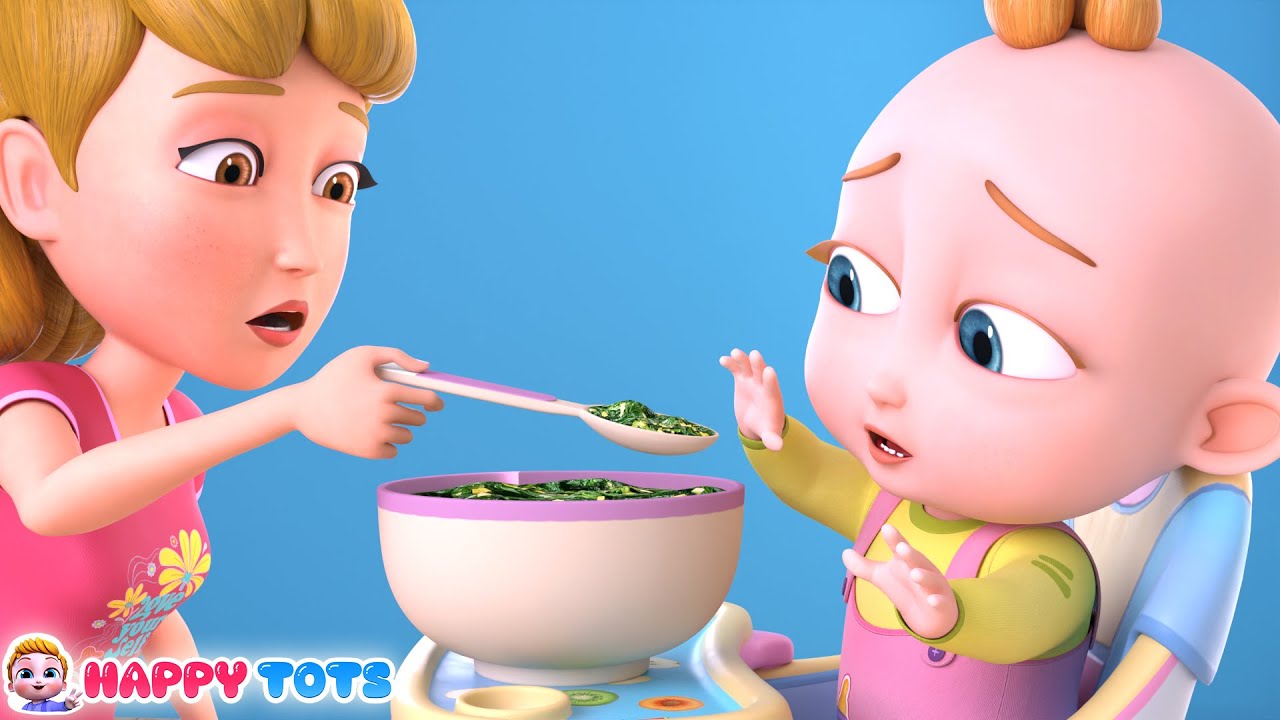 Yes Yes Vegetables Song + More Nursery Rhymes & Kids Songs | Happy Tots