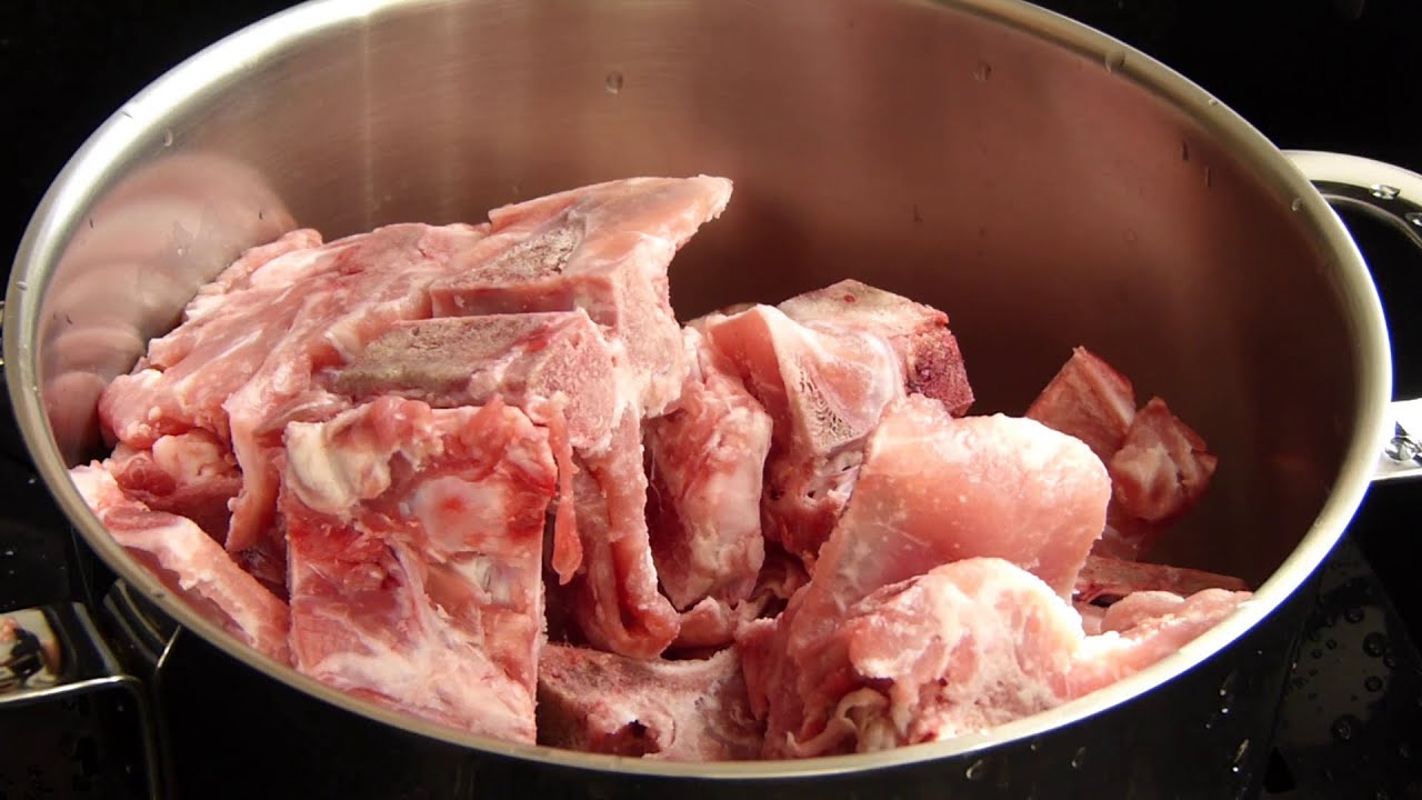 Easy Pork Bone Broth #Shorts