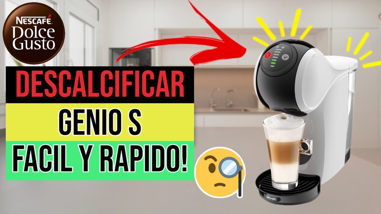✅☕Cómo DESCALCIFICAR Cafetera Dolce Gusto GENIO S☕✅