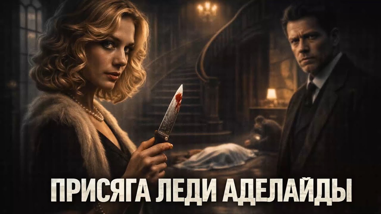 «АДЕЛАИДА И ТЕНЬ ЭДВАРДА»: КОГДА ЛЮБОВЬ СТАНОВИТСЯ ПРИГОВОРОМ 🔥 #Детектив #Аделаида #СтараяАнглия